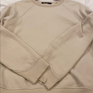 Alexander Wang - Size M - Cream Color Crew Sweat